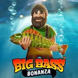 Bigger Bass Bonanza logo – Slots by Pragmatic Play at Dazard Casino