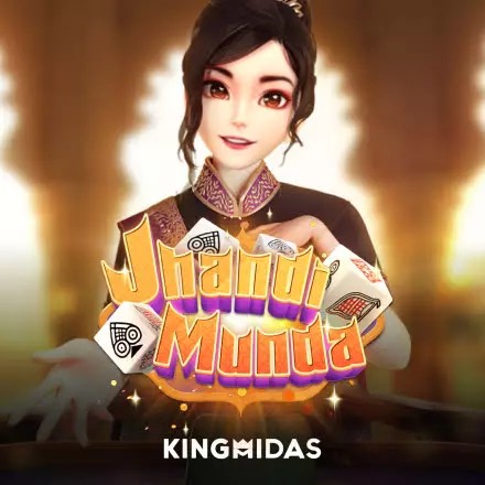 Jhandi Munda online game logo by King Midas on dazard-casino.de