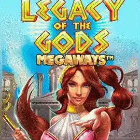 Legacy of Gods Megaways online game logo by Blueprint Gaming on dazard-casino.de