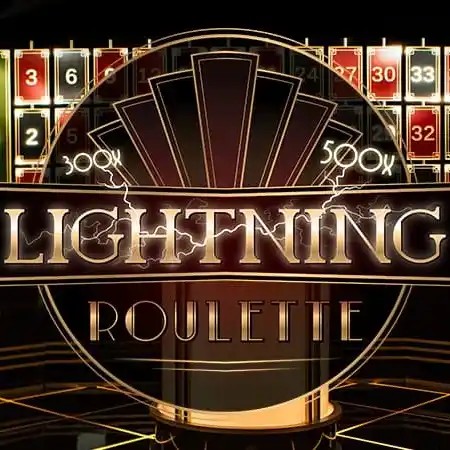 Lightning Roulette casino game by Evolution – featured logo at Dazard Casino