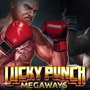 Lucky Punch Megaways logo by Onlyplay at Dazard Casino