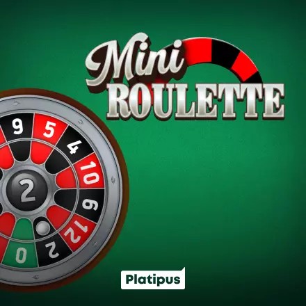 Mini Roulette logo by Platipus Dazard Casino