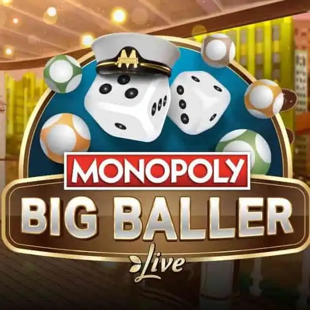 MONOPOLY Big Baller slot icon by Evolution, available at Dazard Casino