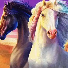 Mustang Gold Megaways logo by Pragmatic Play Dazard Casino