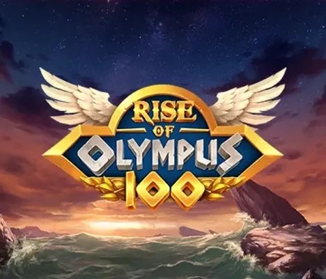 Rise of Olympus 100 game by Play'n GO – logo hosted on Dazard Casino