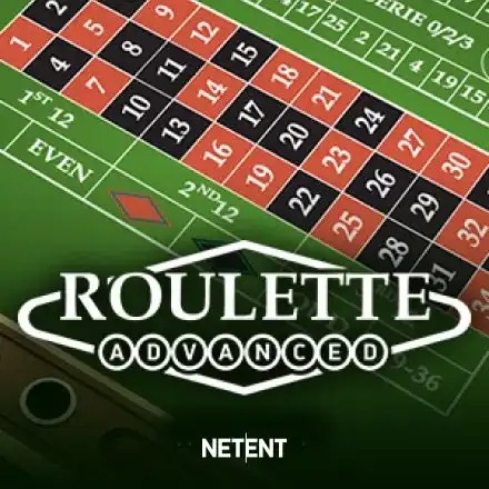 Roulette Advanced logo by NetEnt at Dazard Casino
