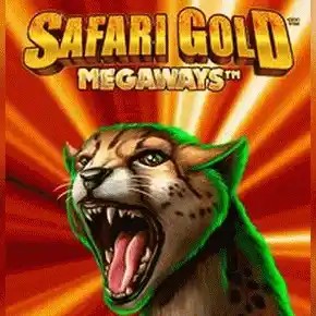 Safari Gold Megaways by Blueprint Gaming, showcased at dazard-casino.de – game logo